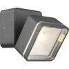 Globo outdoor wall light LED anthracite, 1-light source