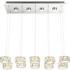Globo AMUR Pendant Light LED chrome, 1-light source