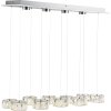 Globo AMUR Pendant Light LED chrome, 1-light source
