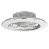 Ceiling fan Mantra ALISIO LED chrome, grey, 1-light source, Remote control