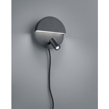 Trio MARIO Wall Light LED black, 1-light source