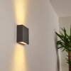 TINGLEV Outdoor Wall Light LED anthracite, 1-light source