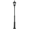Albert 4147 path light black, 1-light source