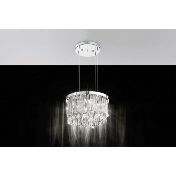 Eglo CALAONDA hanging light chrome, 7-light sources