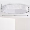 TALLABOA Ceiling light LED silver, 1-light source, Remote control