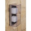 Konstsmide outdoor wall light LED stainless steel, grey, 1-light source