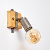 PRAIA Wall Light brown, grey, 1-light source