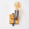 PRAIA Wall Light brown, grey, 1-light source