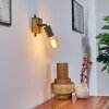 PRAIA Wall Light brown, grey, 1-light source