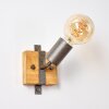 PRAIA Wall Light brown, grey, 1-light source