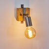 PRAIA Wall Light brown, grey, 1-light source
