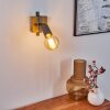 PRAIA Wall Light brown, grey, 1-light source