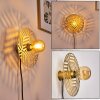 RUANDA Wall Light gold, brass, 1-light source