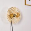 RUANDA Wall Light gold, brass, 1-light source