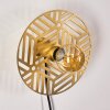 RUANDA Wall Light gold, brass, 1-light source