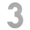 Albert 923 house number 3 stainless steel