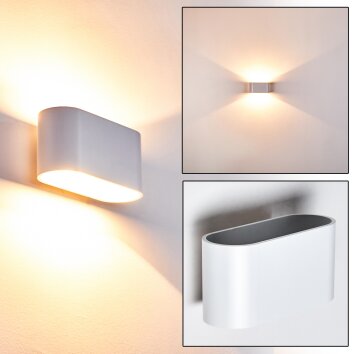 DAPP Wall Light white, 1-light source