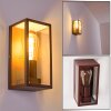 Hakkas Outdoor Wall Light brown, 1-light source