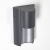 Bormio Outdoor Wall Light grey, silver, 1-light source