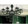Globo CUIMBRA chrome, black, 6-light sources