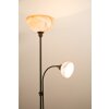 Wofi LACCHINO floor lamp brown, dark brown, rust-coloured, 2-light sources