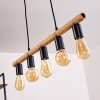 BLORD Pendant Light brown, black, 5-light sources