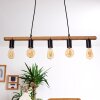 BLORD Pendant Light brown, black, 5-light sources