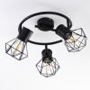 Bardhaman Ceiling Light black, 3-light sources