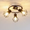 Bardhaman Ceiling Light black, 3-light sources
