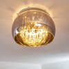 NORRSKATA ceiling light matt nickel, 5-light sources