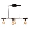 By Rydens ZEONA Pendant Light brass, black, 4-light sources