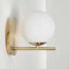 HOGATZA Wall Light brass, 1-light source
