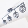 COVANE Ceiling light LED blue, grey, 4-light sources