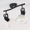 Bohemia Ceiling Light black, 2-light sources