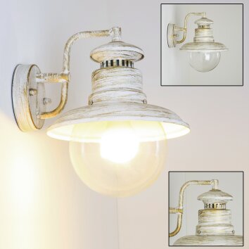 FOX Outdoor Wall Light white, 1-light source