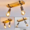 PRAIA Ceiling Light brown, grey, 2-light sources