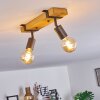 PRAIA Ceiling Light brown, grey, 2-light sources