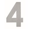 Albert 924 house number 4 stainless steel