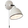 Brilliant TELIO Wall Light grey, 1-light source