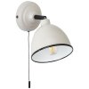 Brilliant TELIO Wall Light grey, 1-light source