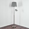 GUNSTOCK Floor Lamp matt nickel, 2-light sources
