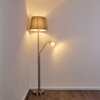 GUNSTOCK Floor Lamp matt nickel, 2-light sources