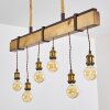 RIMFORSA Pendant Light brown, rust-coloured, 6-light sources