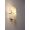 Globo BURGUNDY wall light matt nickel, white, 1-light source