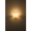 Globo BURGUNDY wall light matt nickel, white, 1-light source