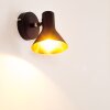 Mavas Wall Light black, 1-light source