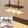 LOGUM Pendant Light brown, black, 3-light sources