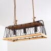 LOGUM Pendant Light brown, black, 3-light sources