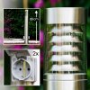 Dakar path light Stainless steel color, 1-light source