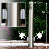 Dakar path light Stainless steel color, 1-light source